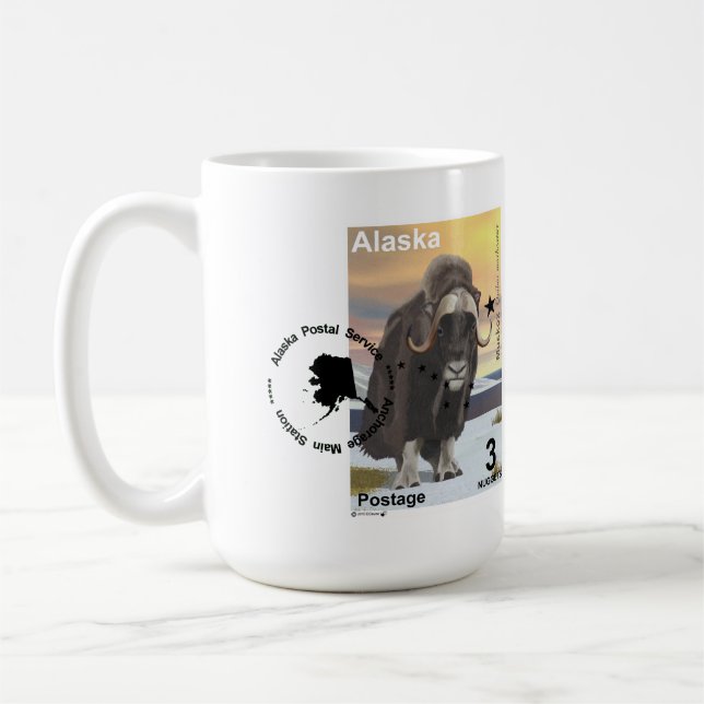Caneca De Café Muskox Souvenir (Esquerda)