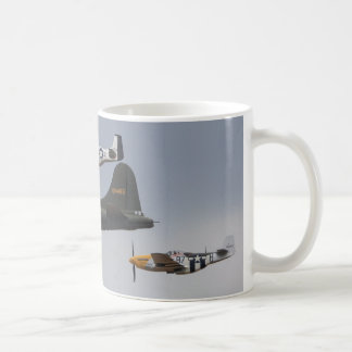 Caneca De Café mustang b-17 e p-51