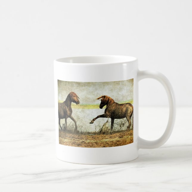 Caneca De Café Mustang Batalha (Direita)