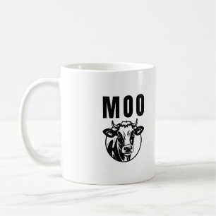 Caneca De Café Muu Eu Sou Uma Vaca Fazenda Divertida