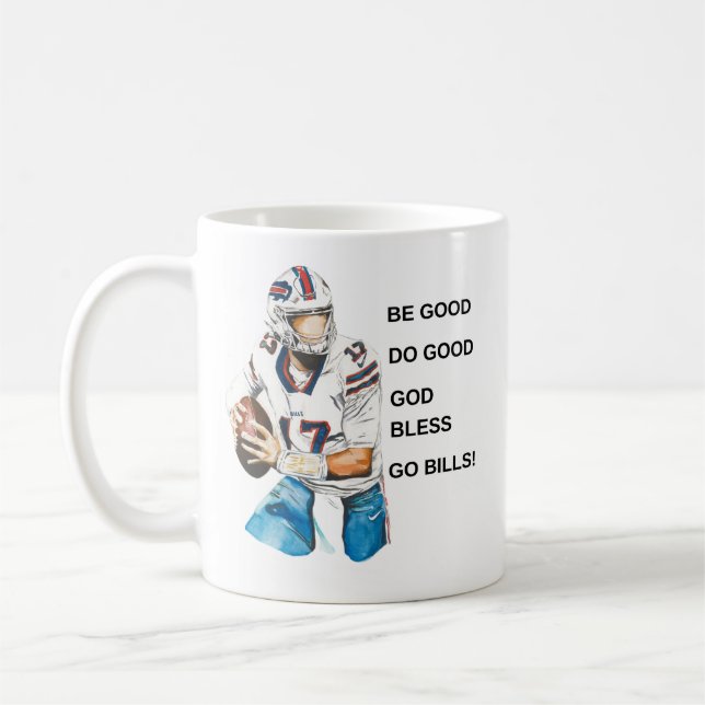 Caneca De Café MVP Josh Allen Mug (Esquerda)