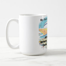 Caneca De Café My Favorite Cruise Ports - Coffee Mug