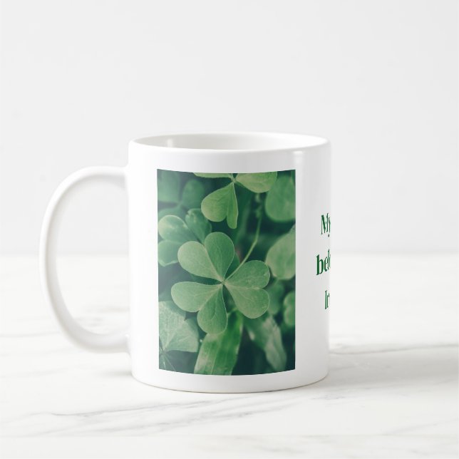 Caneca De Café My heart belongs to Ireland. Coffee mug (Esquerda)