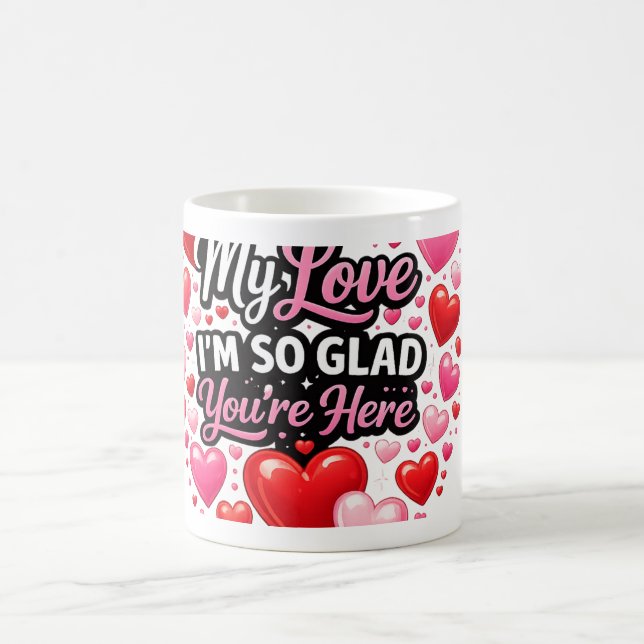 Caneca De Café My Heart Is Forever Yours Valentine Love  (Centro)