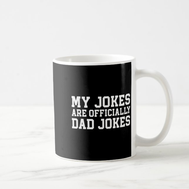 Caneca De Café My Jokes Are Ly Dad Jokes Pregnancy Announcement  (Direita)