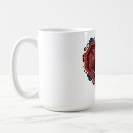 Caneca De Café My Main Squeeze – Coffee Lover Valentine Design