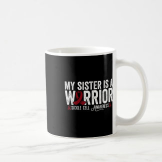 Caneca De Café My Sister Is A Warrior Sca Sickle Cell Disease Awa
