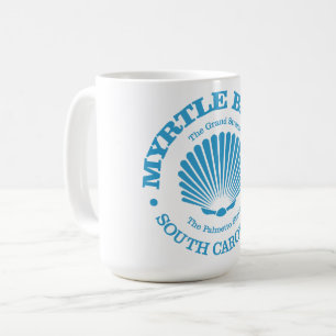 Caneca De Café Myrtle Beach (concha)