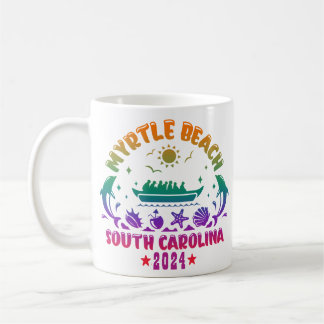 Caneca De Café Myrtle Beach Magic - Aventuras da Carolina do Sul
