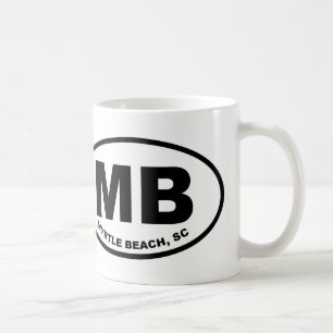 Caneca De Café Myrtle Beach MB