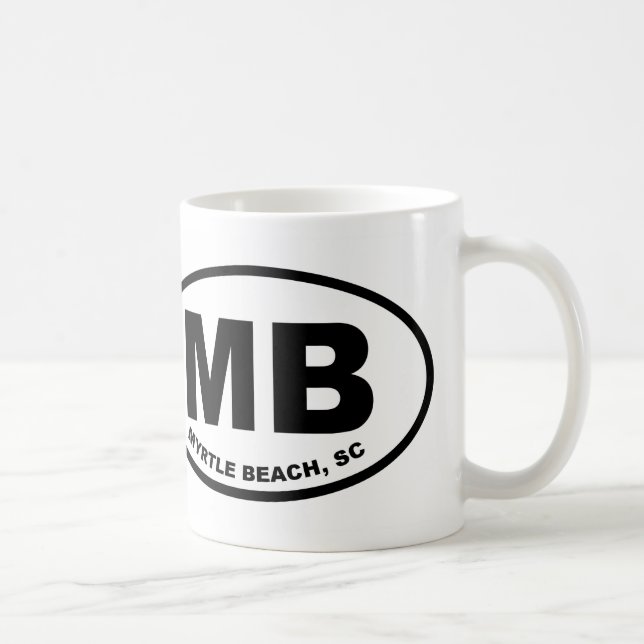 Caneca De Café Myrtle Beach MB (Direita)