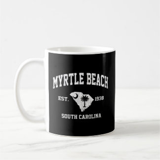 Caneca De Café Myrtle Beach South Carolina Sc State Athletic Styl