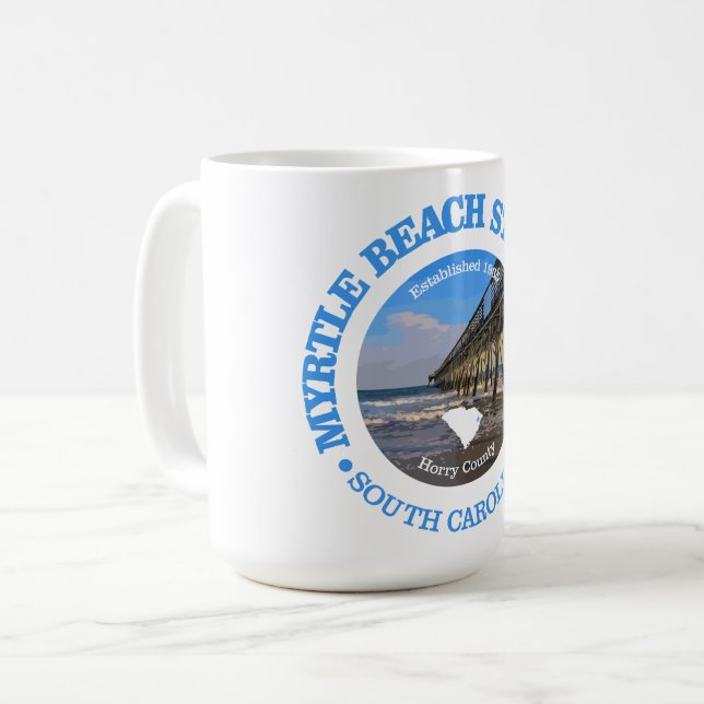 Caneca De Café Myrtle Beach SP (Frente Esquerda)