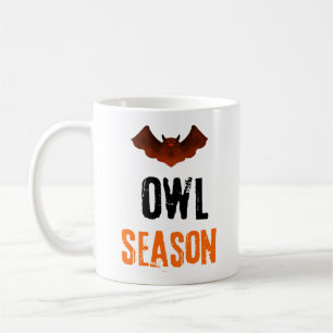 Caneca De Café Mysterious Owl Season Spooky Vibes