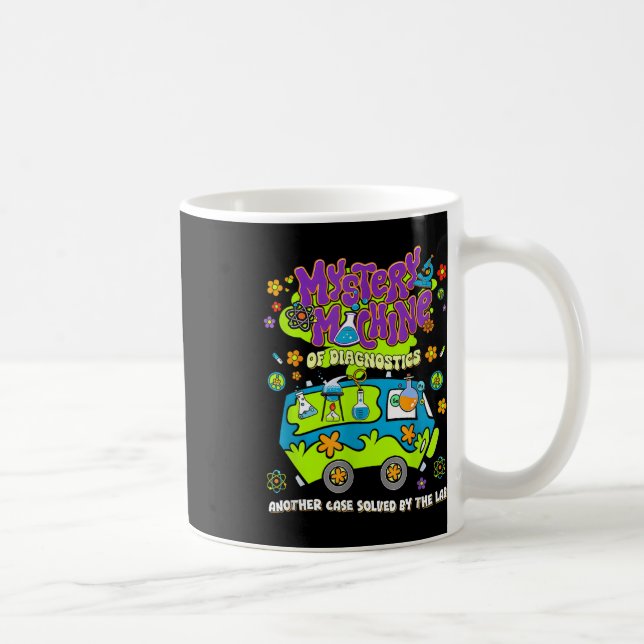 Caneca De Café Mystery Machine Of Diagnostics Lab Semana 2025 Med (Direita)