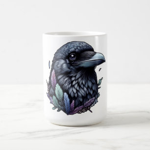 Caneca De Café Mystic Raven