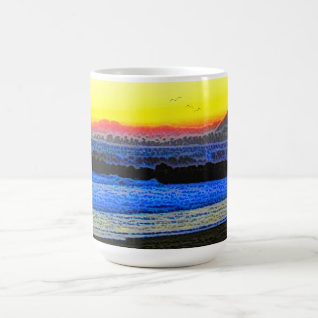 Caneca De Café Mystic Sunset  (Centro)
