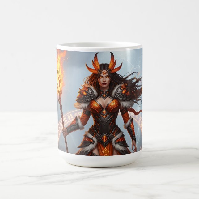 Caneca De Café Mystical Fire Shaman Mug (Centro)