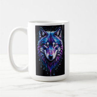 Caneca De Café Mystical Wolf