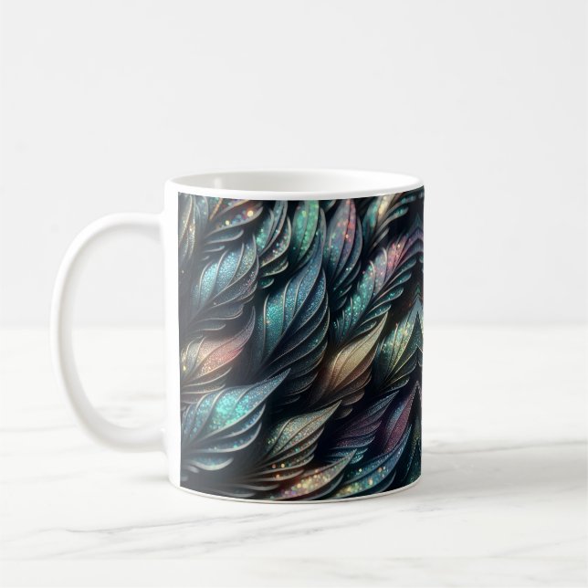 Caneca De Café Mythical Feathers (Esquerda)