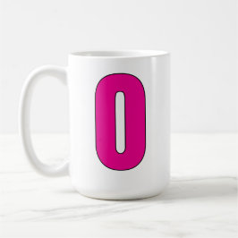 Caneca De Café Nº 06 - Na moda Numeric Statement Art