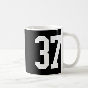 Caneca De Café Nº 37 Branco 37 Estilo de Jersey do Ventilador Esp