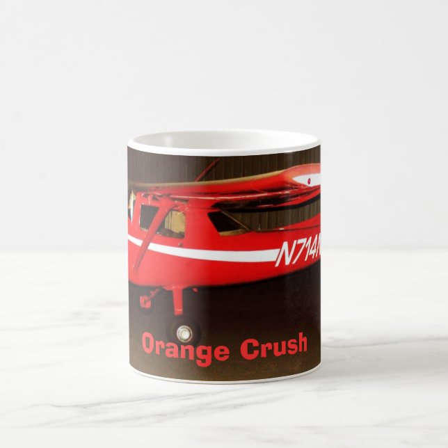 Caneca De Café N714NY, esmagamento alaranjado (Centro)