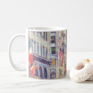 Caneca De Café Na Avenida da Rua 34, Maio de 1917 por Hassam