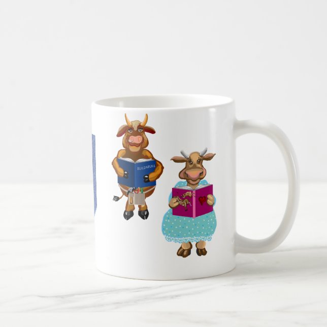 Caneca De Café Na biblioteca (Direita)