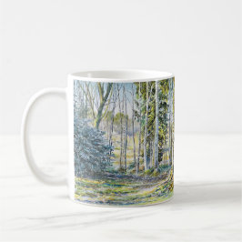 Caneca De Café "Na borda do inverno..." -