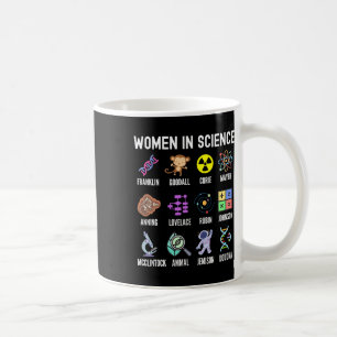 Caneca De Café Na Ciência - Feministas Que Empoderam Crianças-Tro