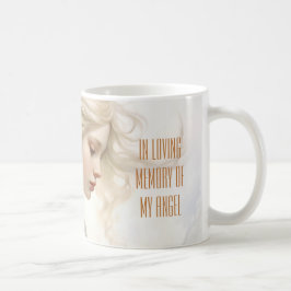 Caneca De Café Na memória adorável do meu Angel Mug