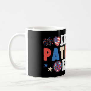 Caneca De Café Na Minha Época Patriótica Americana Engraçada 4 De