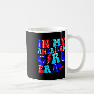 Caneca De Café Na Minha Era Americana, Retro 4 De Julho Quarto G