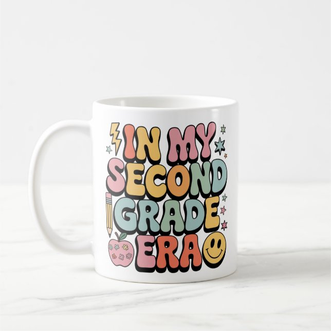 Caneca De Café Na Minha Era da Segunda Série Professor de 2ª Séri (Esquerda)