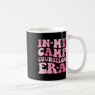 Caneca De Café Na Minha Era de Conselheiro de Acampamento Retro C