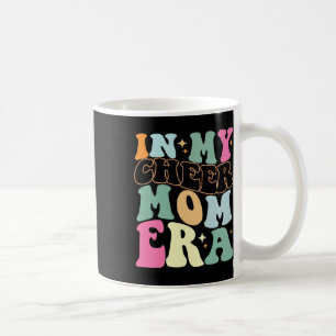 Caneca De Café Na Minha Era de Mãe de Cheer Divertida