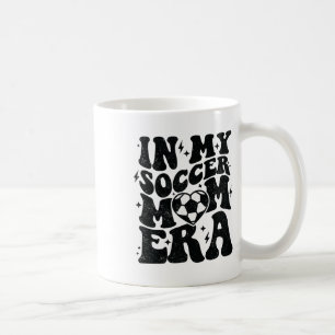 Caneca De Café Na Minha Era De Mãe De Futebol Retro Camisa De Mam