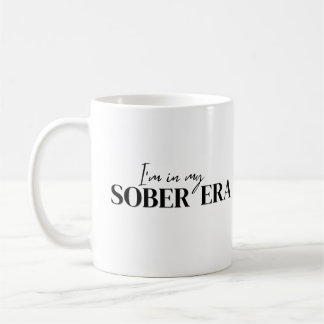 Caneca De Café Na Minha Era de Sobriedade