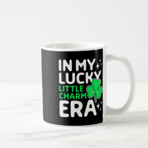 Caneca De Café Na Minha Era do Amuleto da Sorte Trevo St Patricks