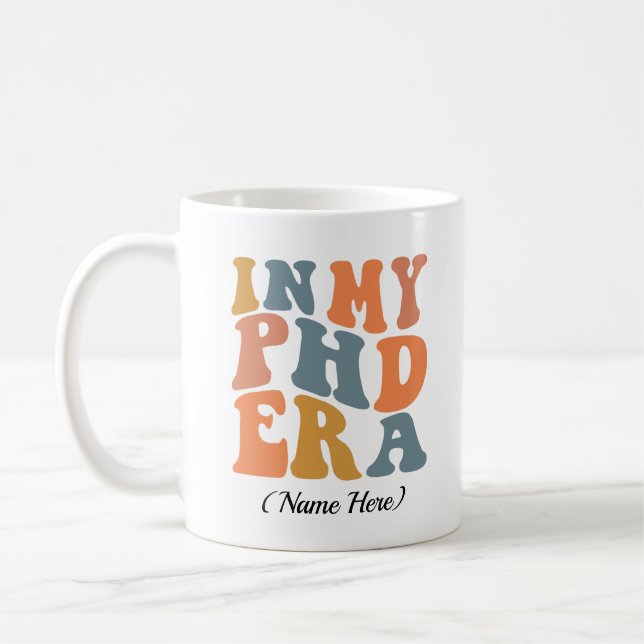 Caneca De Café Na minha era do Phd (Esquerda)