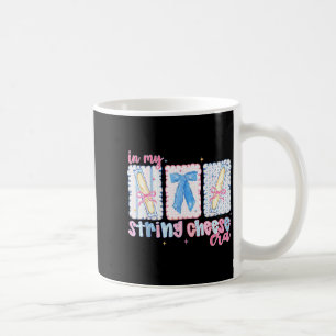 Caneca De Café na Minha Era do Queijo em Cordas Pré-Preppy Coquet