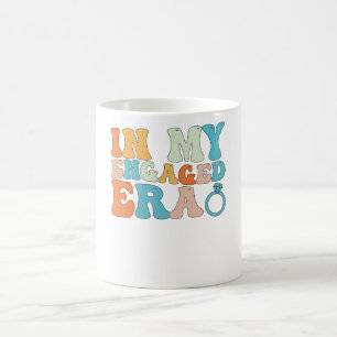 Caneca De Café Na Minha Era Engajada Groovy Retro