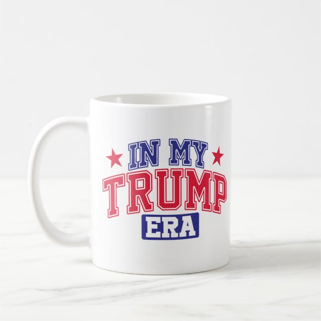 Caneca De Café Na Minha Era Trump  (Esquerda)