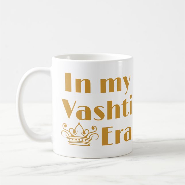 Caneca De Café Na Minha Era Vashti Purim Mug (Esquerda)