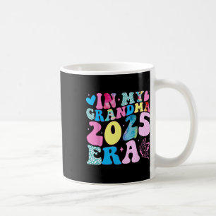 Caneca De Café Na Minha Vovó Era 2025 Engraçado Groovy Nova Vovó