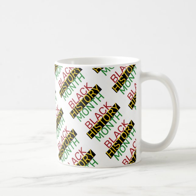 CANECA DE CAFÉ NA MODA BHM DE MÊS DE HISTÓRIA NEGRA (Direita)
