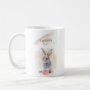 Caneca De Café Na moda Coelhinho da Páscoa   Felz pascoa Waterco
