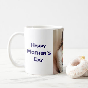 Caneca De Café Na moda de Dia de as mães feliz