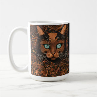 Caneca De Café Na moda de Gato Gato-Gato-Gato-de-café